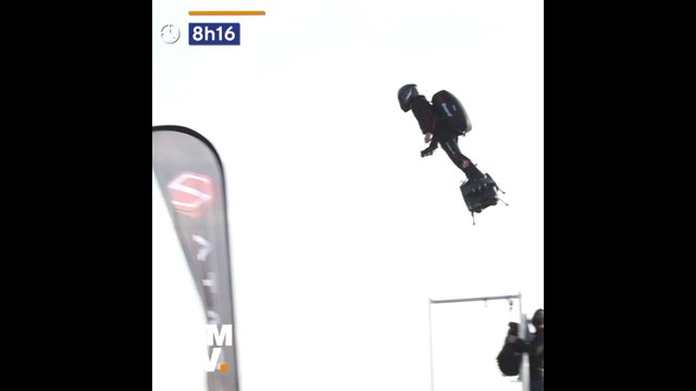 Franky Zapata l'a fait ! Revivez les meilleurs moments de sa traversée de la Manche sur son Flyboard