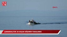Çanakkale’de 26 kaçak göçmen yakalandı