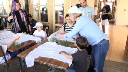 Çocuklardan tabiat parkında 'ekoprint'li farkındalık - AFYONKARAHİSAR