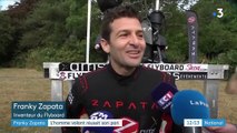 Franky Zapata : l'homme volant réussit à atteindre l'Angleterre sur son Flyboard