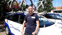 Le regard du directeur sportif de Groupama-FDJ Jérôme Gannat