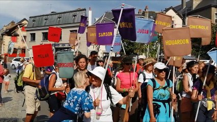 Tro-Breiz 2019 : La procession d'arrivée à Dol de Bretagne