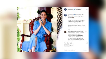 Meghan Markle cumple 38 años