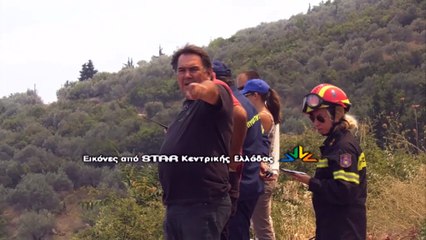 Δηλώσεις για την φωτιά στην Τιθορέα