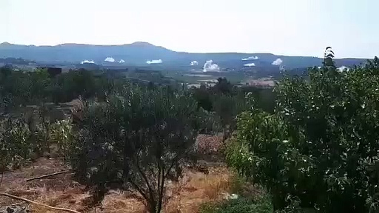 ميليشيا أسد تستهدف بالصواريخ بلدة بداما