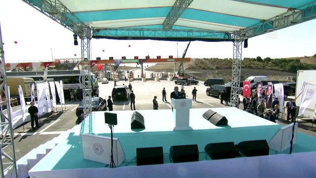 Bakan Turhan: '(İstanbul-İzmir Otoyolu) Bu proje ülkemizde yap-işlet-devret modeliyle ihale edilen ilk otoyol projesidir' - BURSA