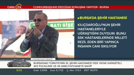 Bursa Şehir Hastanesi Açılışı