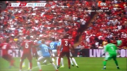Van Dijk hits crossbar vs Man City