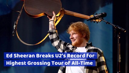Ed Sheeran Makes Bank On His Tour