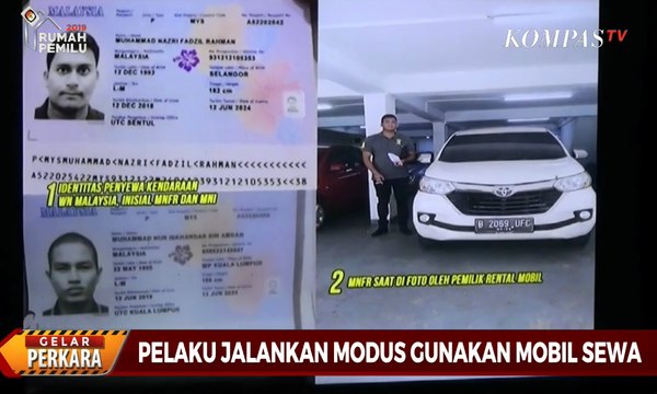 WNA Dalang Perampokan Toko Emas