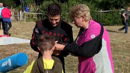 Franky Zapata "vraiment heureux"  après son exploit