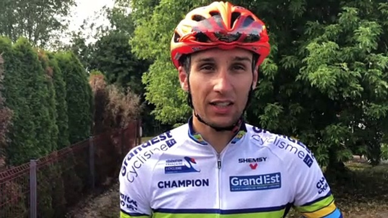 Vincent Sibille, vainqueur à Harol : "C'est une course où il faut être bien placé dans la bosse finale"