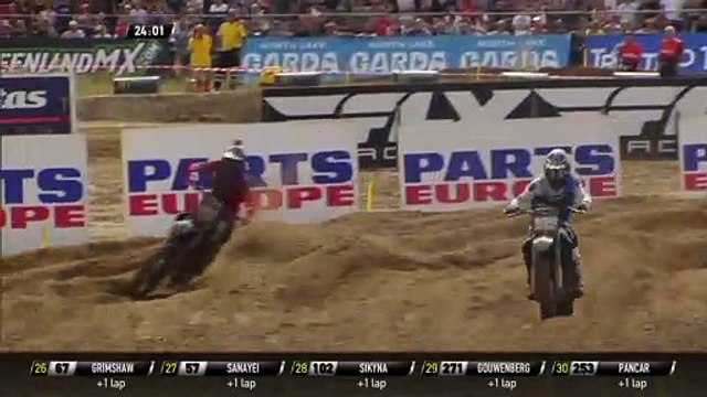 Geerts vs Vlaanderen vs Watson - MX2 Race 2 - MXGP of Belgium 2019