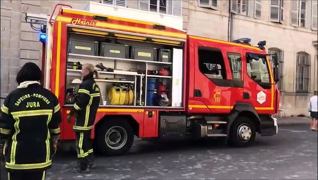 Un incendie ravage deux appartements du centre-ville de Dole