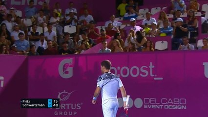 تنس: بطولة لوس كابوس: شوارتزمان يهزم فريتز 7-6 و 6-3
