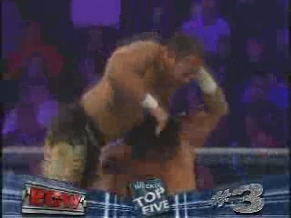 WWE Top 5 Moments January 22-28, 2008