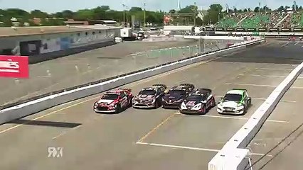 WRX 2019 Canada Q3 Start Carnage  Scheider Crashes