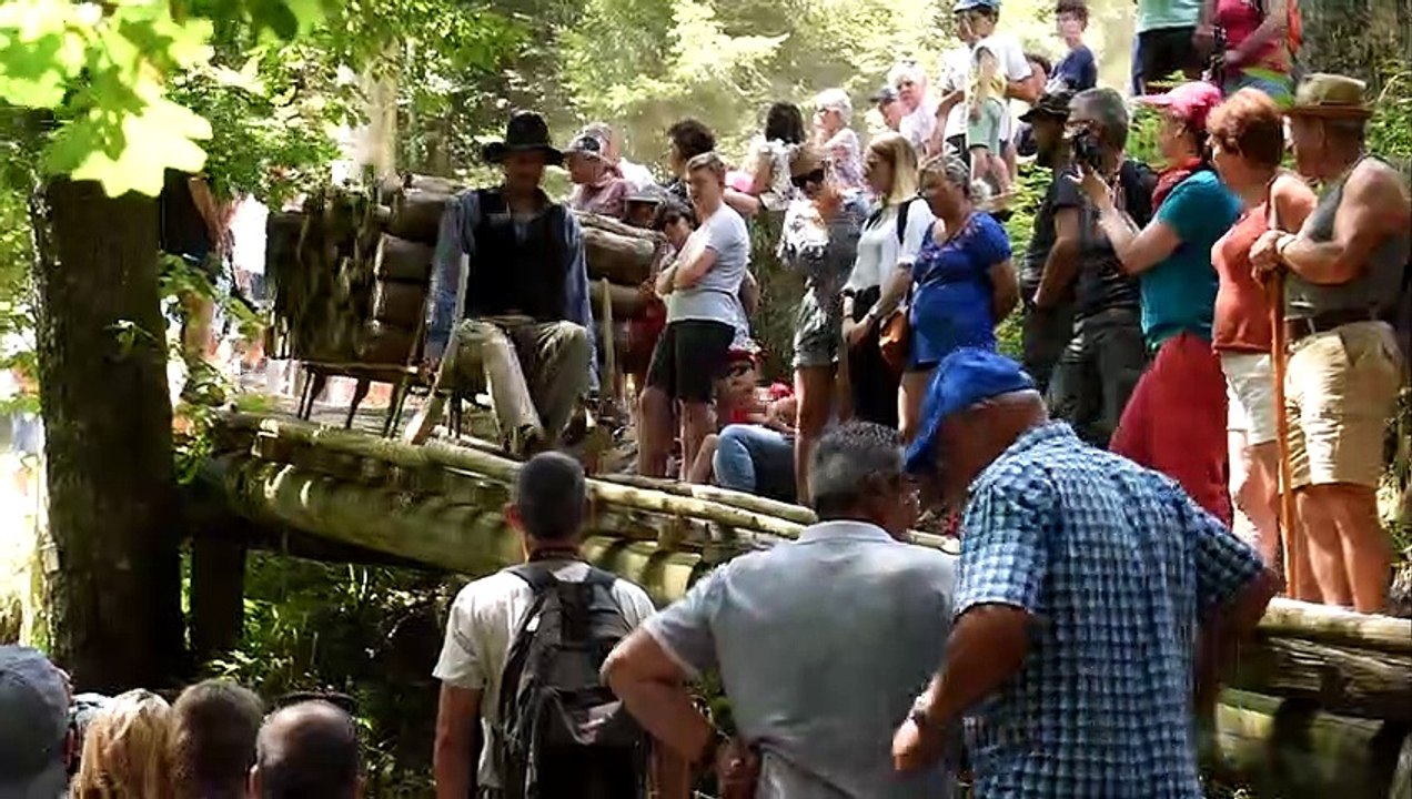Une descente en schlitte à Sapois comme si vous y étiez