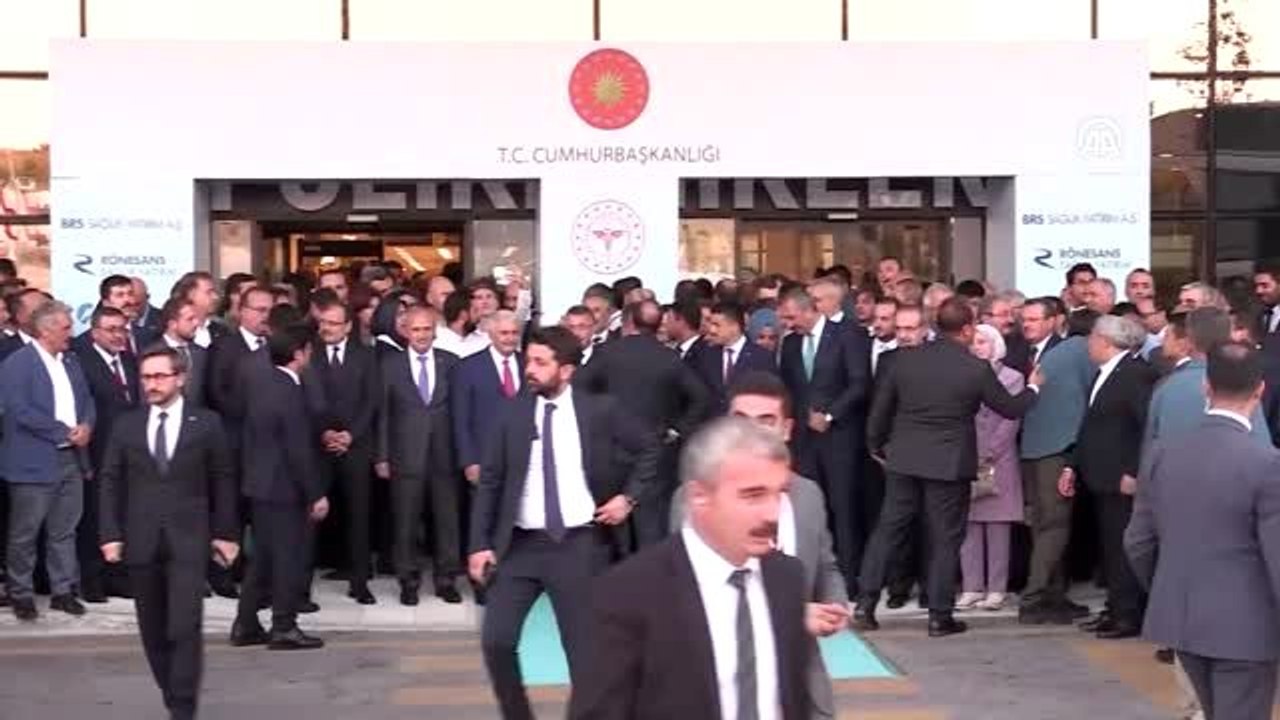 Cumhurbaşkanı Erdoğan, Bursa Şehir Hastanesi'ni ziyaret etti
