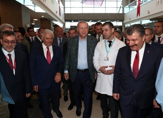 Cumhurbaşkanı Erdoğan Bursa Şehir Hastanesi'nin açılışını yaptı