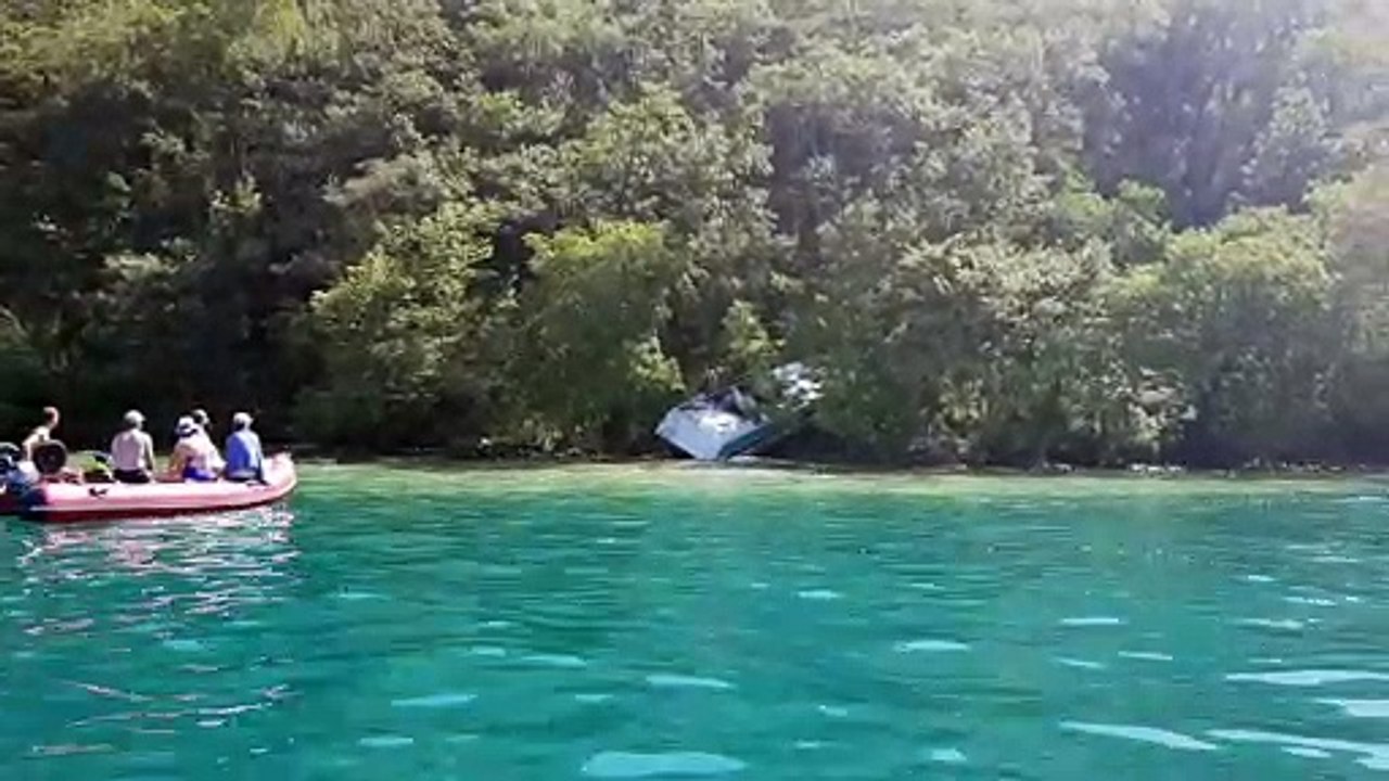 Accident de bateau sur le lac d'Annecy