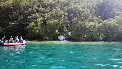 Accident de bateau sur le lac d'Annecy