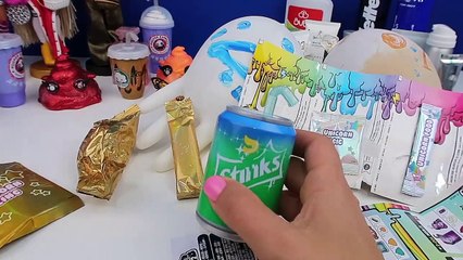 Poopsie Unicorn Altın Slime vs Gülelim Ağlayalım Slime Challenge Ultra Nadir GOLD BidünyaOyuncak