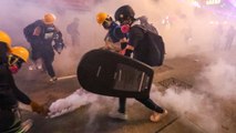 Flash mob protests cause chaos in Hong Kong