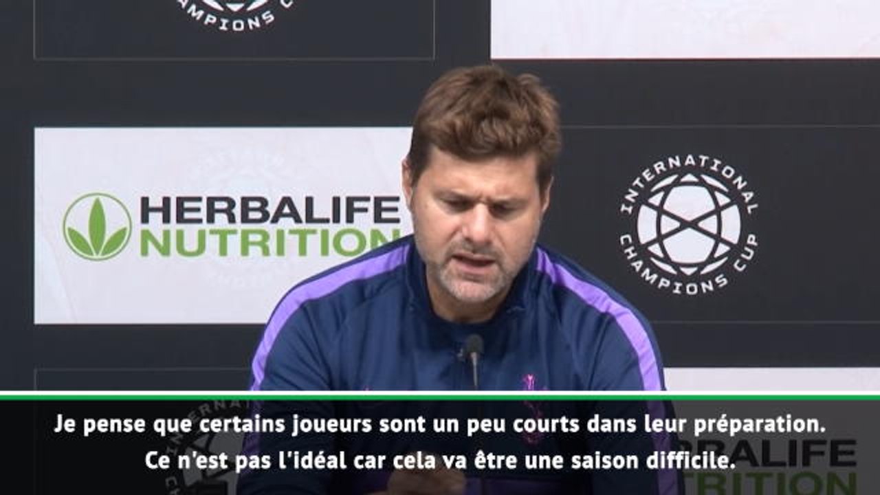 Tottenham - Pochettino : "Pas dans une condition idéale"