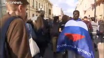 Москва: протесты и аресты