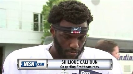 Patriots' Shilique Calhoun On Getting First-Team Reps, Leaving Oakland