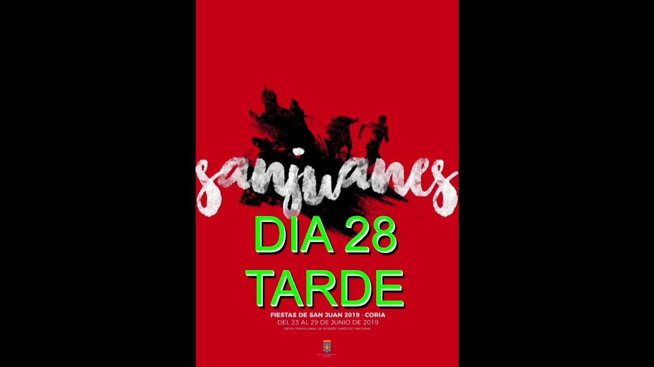 SAN JUAN 2019 CORIA ENCIERRO Y TORO 28 TARDE