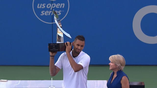 TENNIS: ATP Washington: Kyrgios bt Medvedev (7-6 7-6)