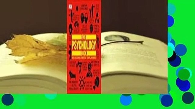 Full E-book The Psychology Book: Big Ideas Simply Explained For Full