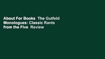 About For Books  The Gutfeld Monologues: Classic Rants from the Five  Review
