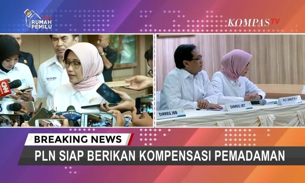 BREAKING NEWS - Plt Dirut PLN: Kami Siap Berikan Kompensasi Kepada Masyarakat