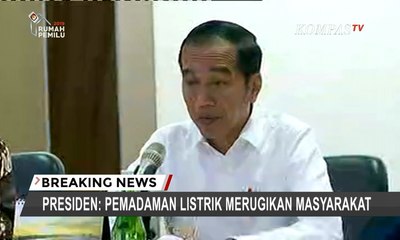 BREAKING NEWS - Tegur Direksi PLN, Presiden: Saya Minta Kejadian Ini Tak Terulang