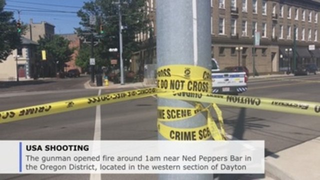 Gunman kills 9, wounds 16 in Ohio entertainment district