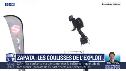 Traversée de la Manche: les coulisses de l'exploit de Franky Zapata