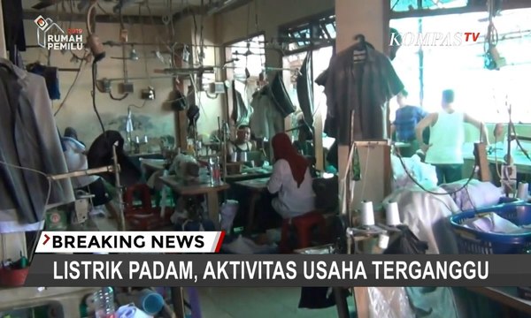 Listrik Padam, Berbagai Aktivitas Usaha dan Perbankan Lumpuh