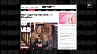 Mariah Carey Humbly Passes Lil Nas X The Billboard Torch