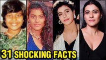 Kajol 31 SHOCKING And UNKNOWN Facts | DDLJ, Baazigar | Marriage, Kids | Happy Birthday Kajol