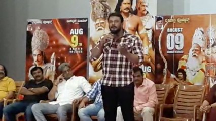 Kurukshetra Movie: ಸುದೀಪ್ ಬಗ್ಗೆ ಕೇಳಿದ್ದಕ್ಕೆ ಫುಲ್ ಗರಂ ಆದ ಚಾಲೆಂಜಿಂಗ್ ಸ್ಟಾರ್ ದರ್ಶನ್