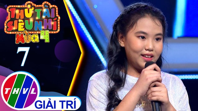 THVL | Thử tài siêu nhí 2019 - Tập 7[5]: Khoảng Trời Của Bé - Huỳnh Như Hà Vy