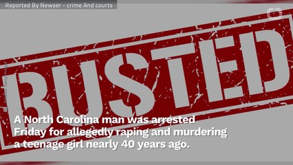 Man Arrested For Rape And Murder Committed In 1980