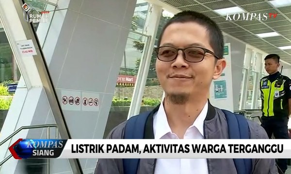 Listrik Padam, Aktivitas Warga Terganggu