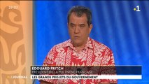 Invité du journal : Edouard Fritch président de la Polynésie Française