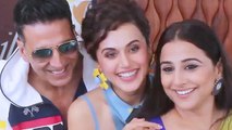 Akshay Kumar, Taapsee Pannu and Vidya Balan Kick Start Promotions Of Mission Mangal