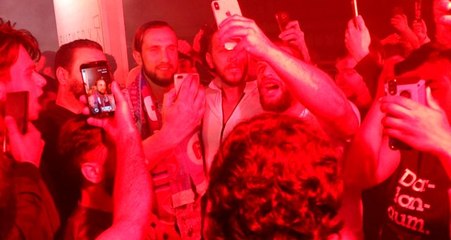 Trabzon'da Yusuf Yazıcı coşkusu! Yalnız bırakmadılar