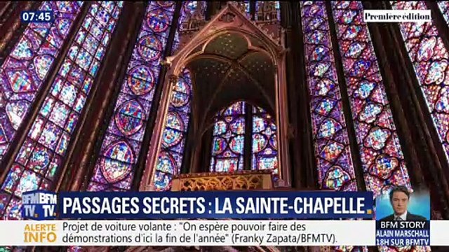 Monuments – Les passages secrets: La Sainte-Chapelle